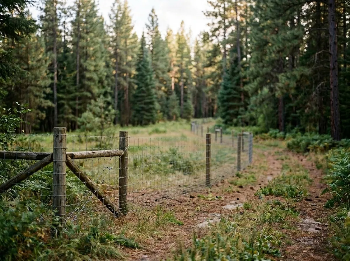 Stringing the fence